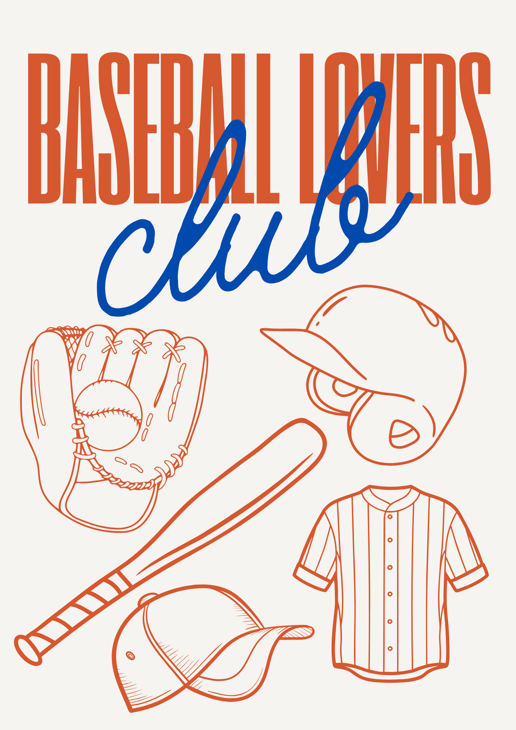 Baseball Lovers Club T-Shirt