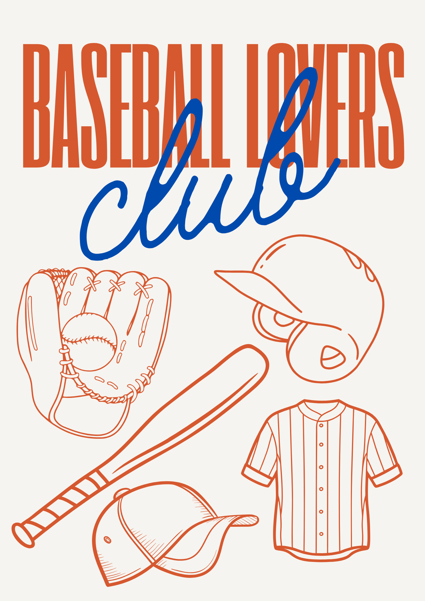 Baseball Lovers Club T-Shirt