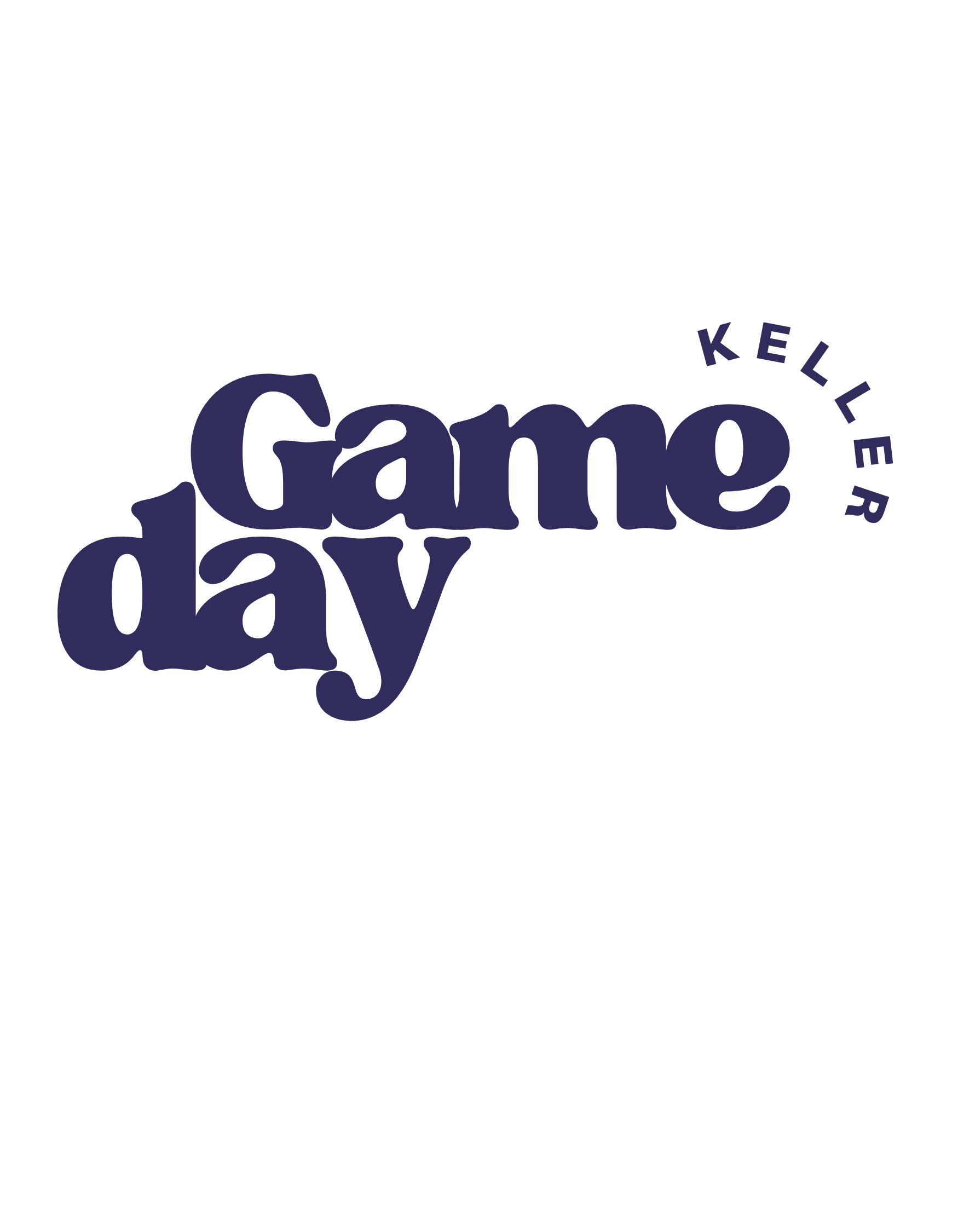 Game Day Bold Keller, TX T-Shirt
