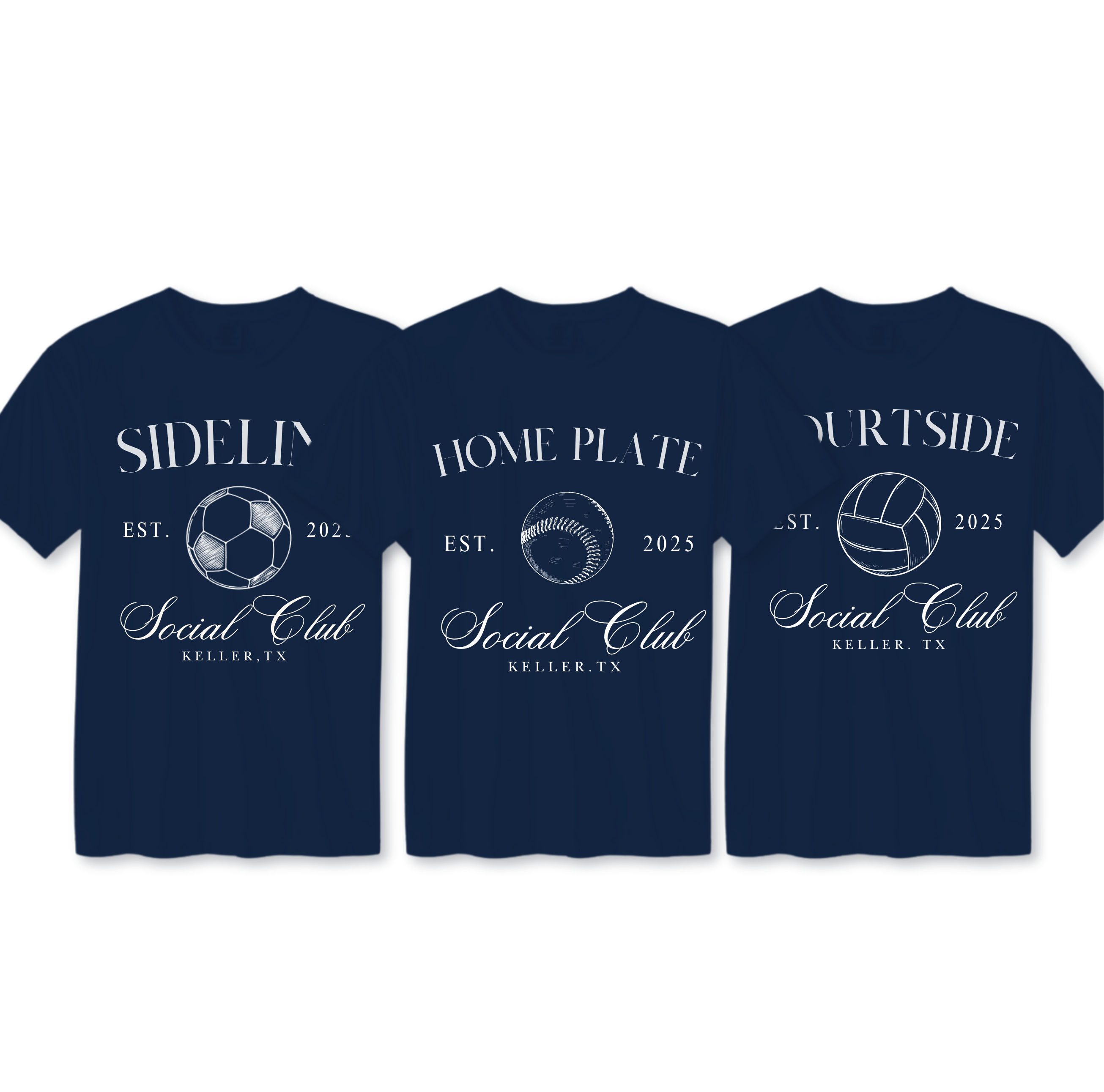 Keller Sideline Social Club T-Shirt