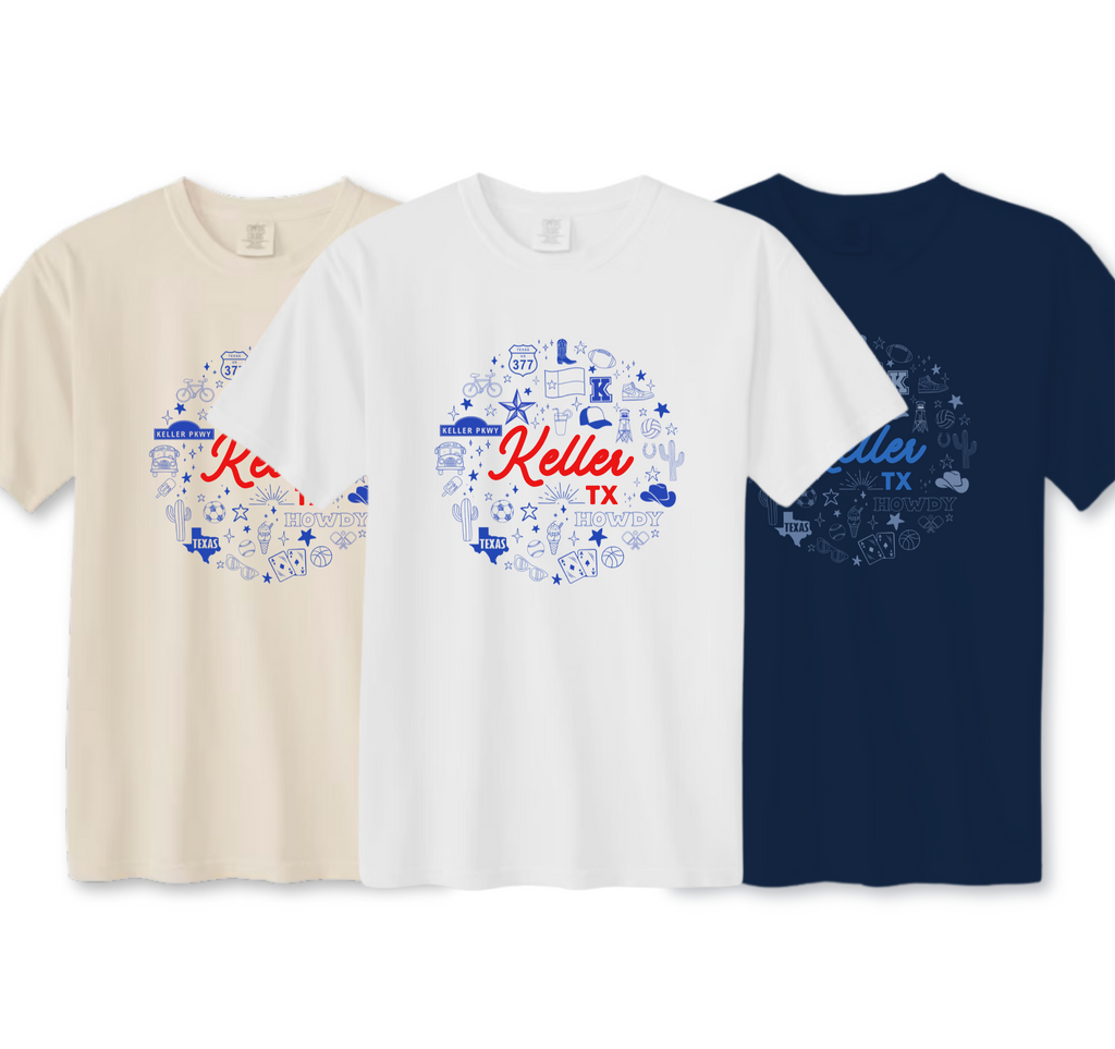 Keller, TX Icon T-Shirt