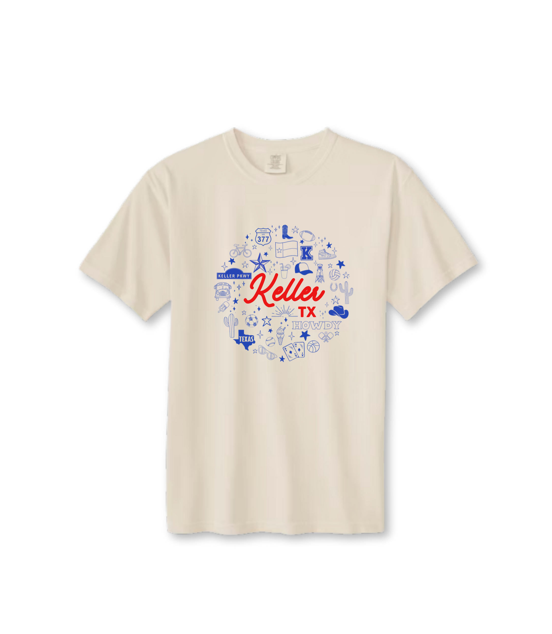 Keller, TX Icon T-Shirt