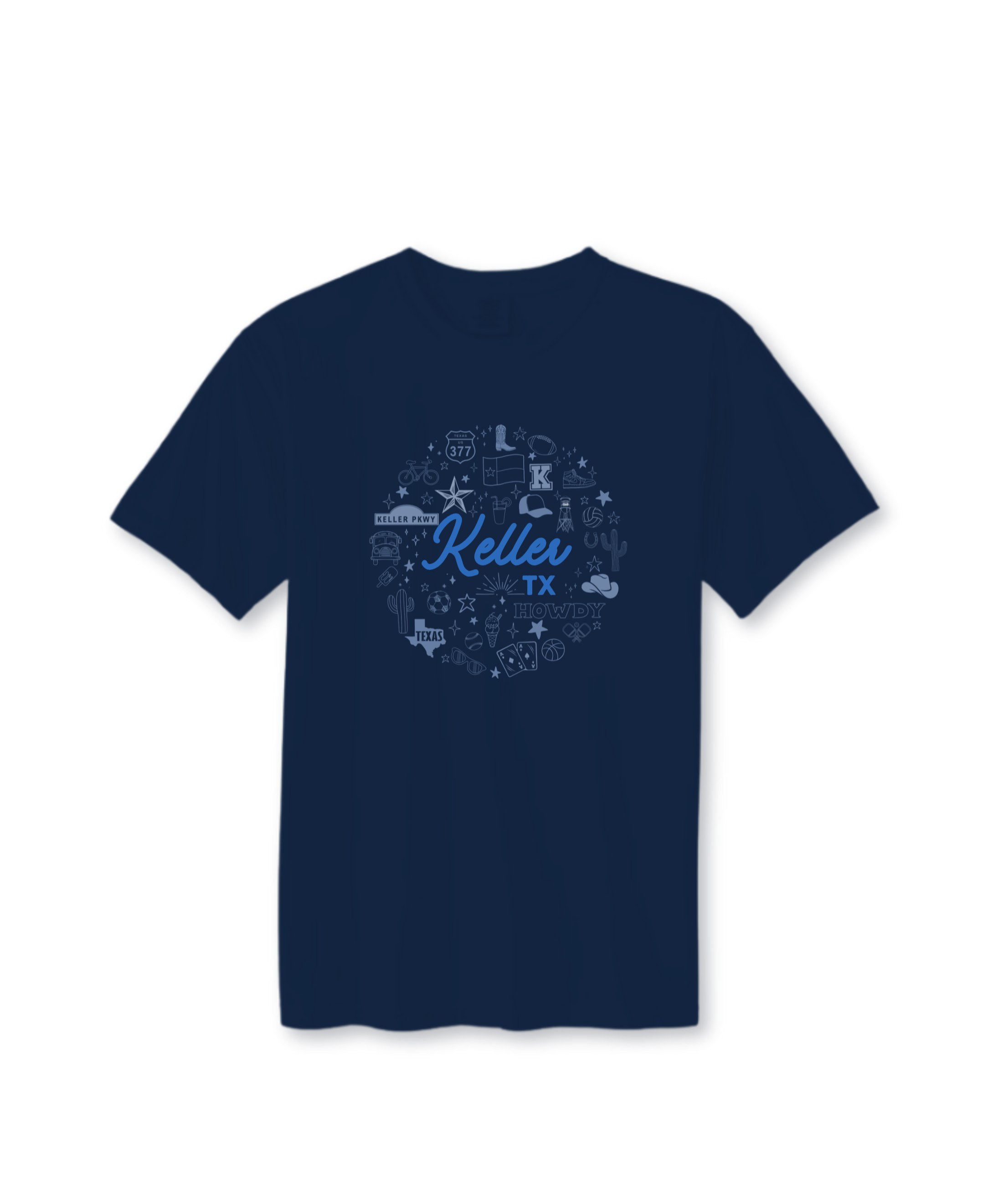 Keller, TX Icon T-Shirt