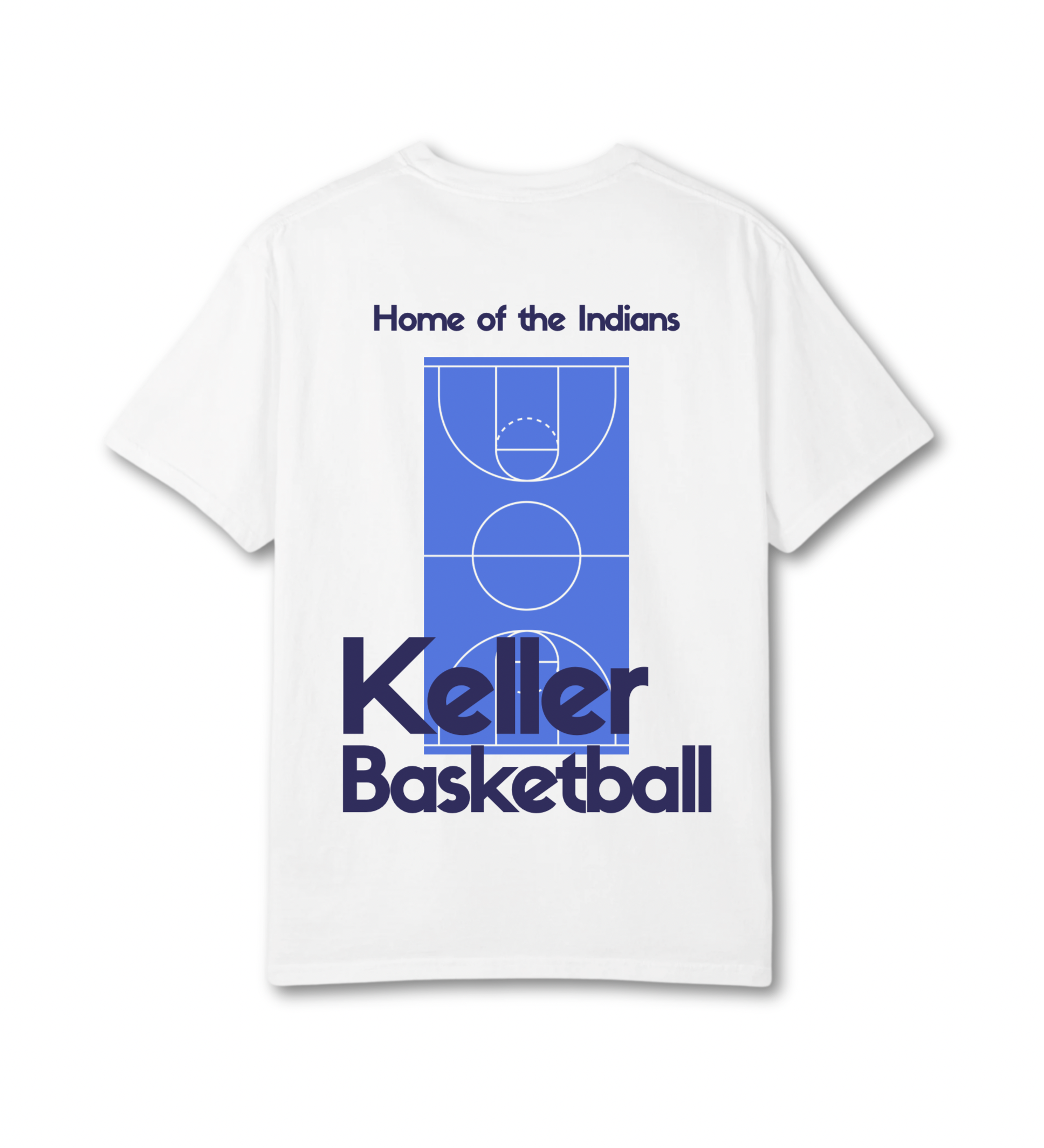 Keller Basketball Court T-Shirt