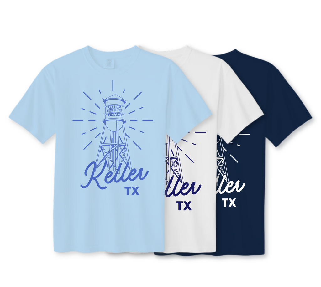 Keller, TX Water Tower T-Shirt
