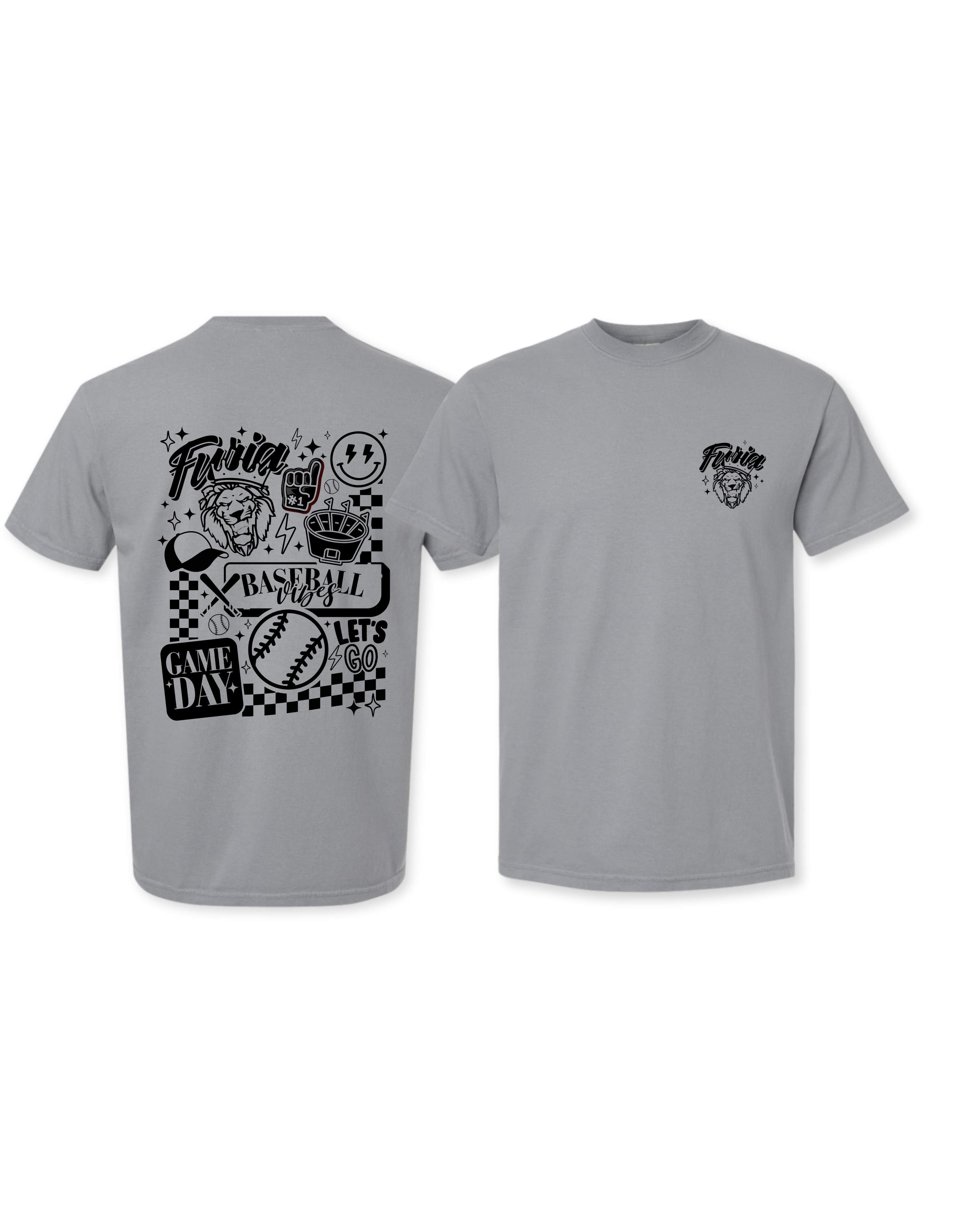 Furia Baseball Icons T-Shirt