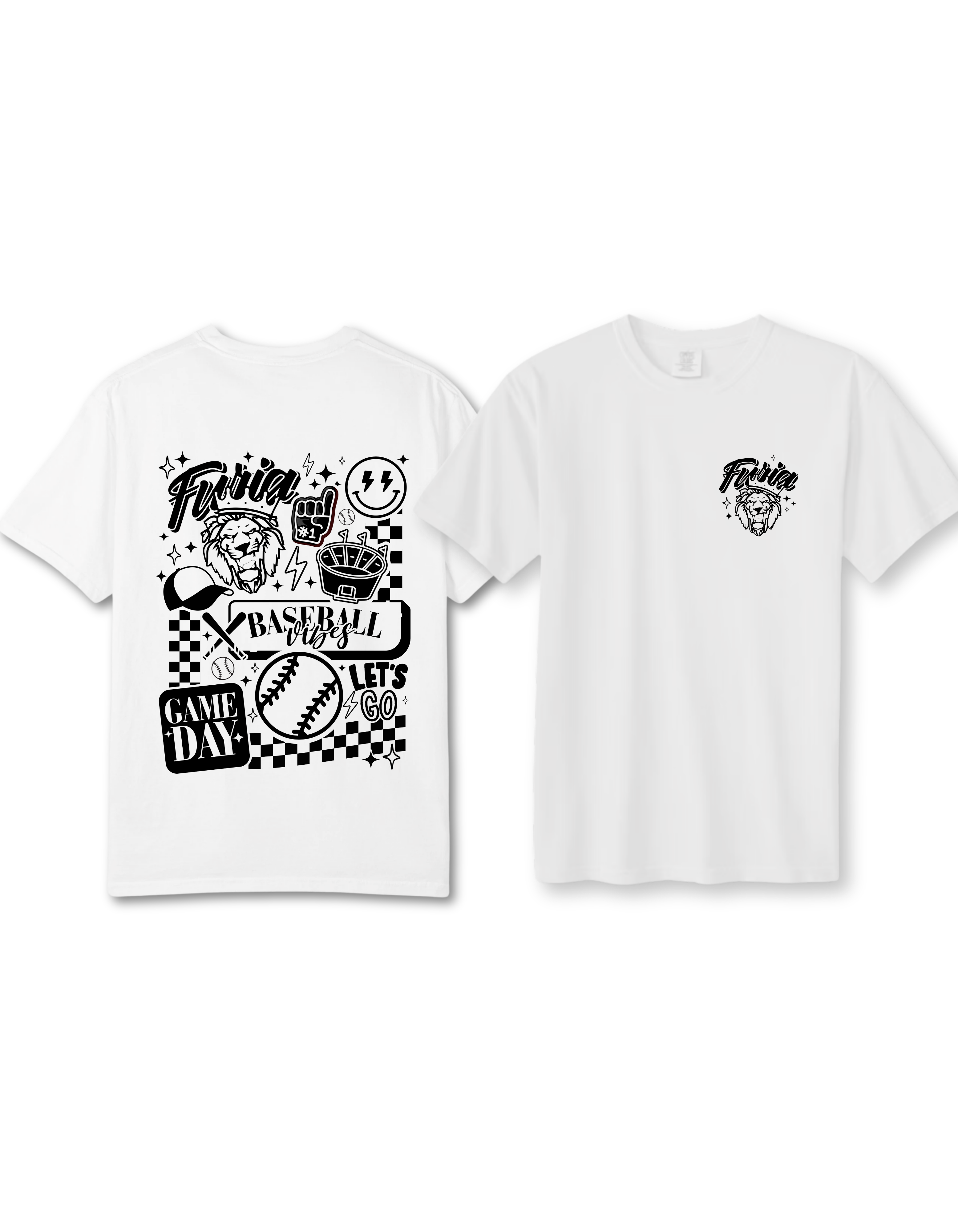 Furia Baseball Icons T-Shirt
