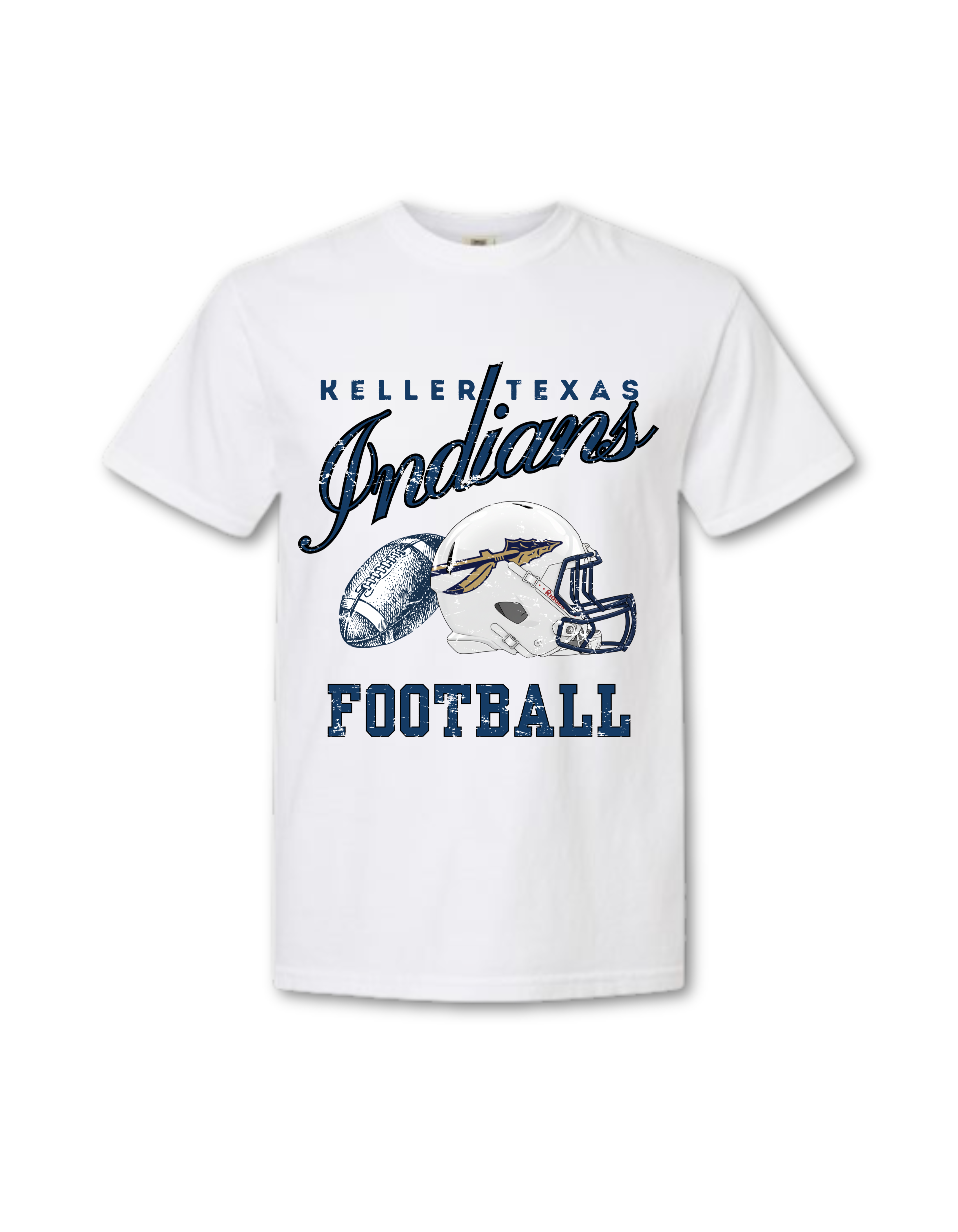 Vintage Keller Football T-Shirt