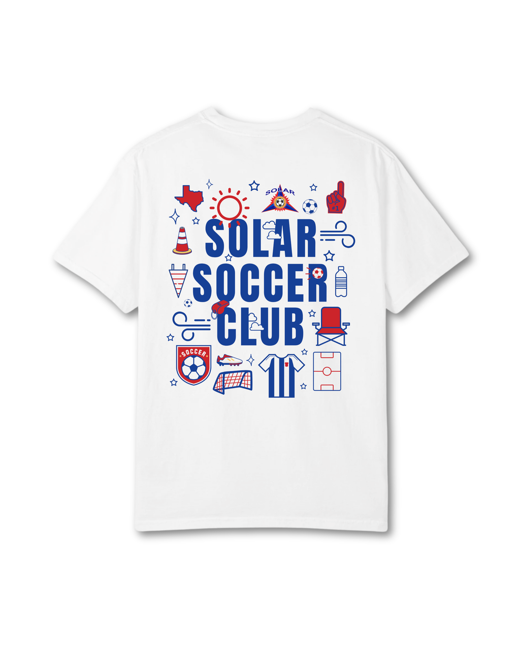 Solar Soccer Icons T-Shirt