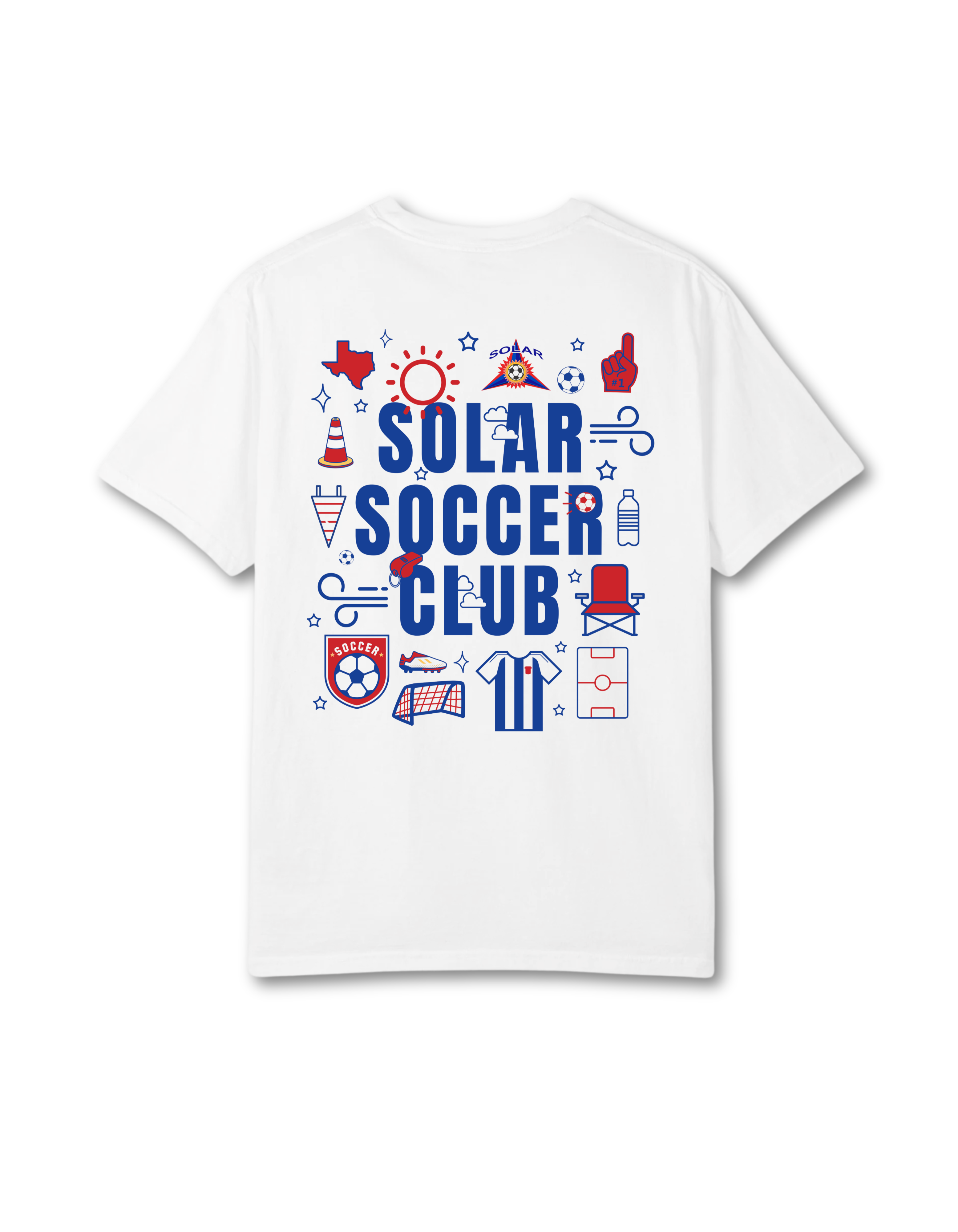 Solar Soccer Icons T-Shirt