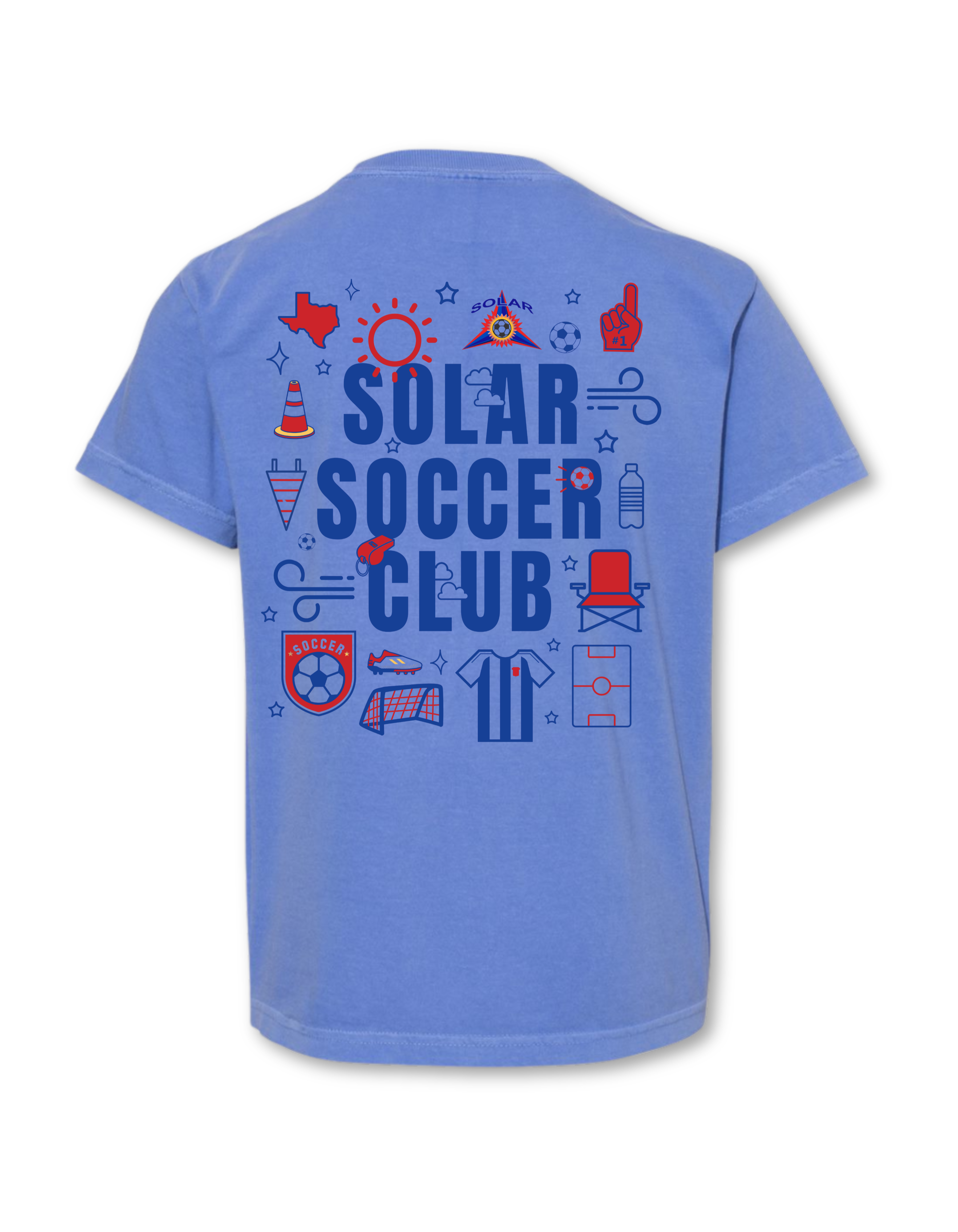 Solar Soccer Icons T-Shirt