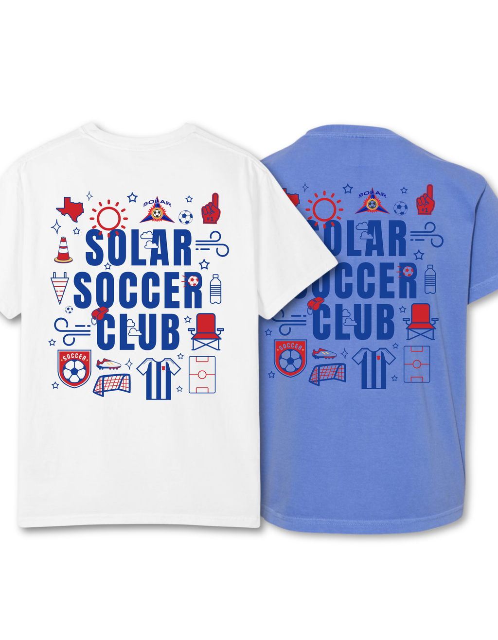 Solar Soccer Icons T-Shirt