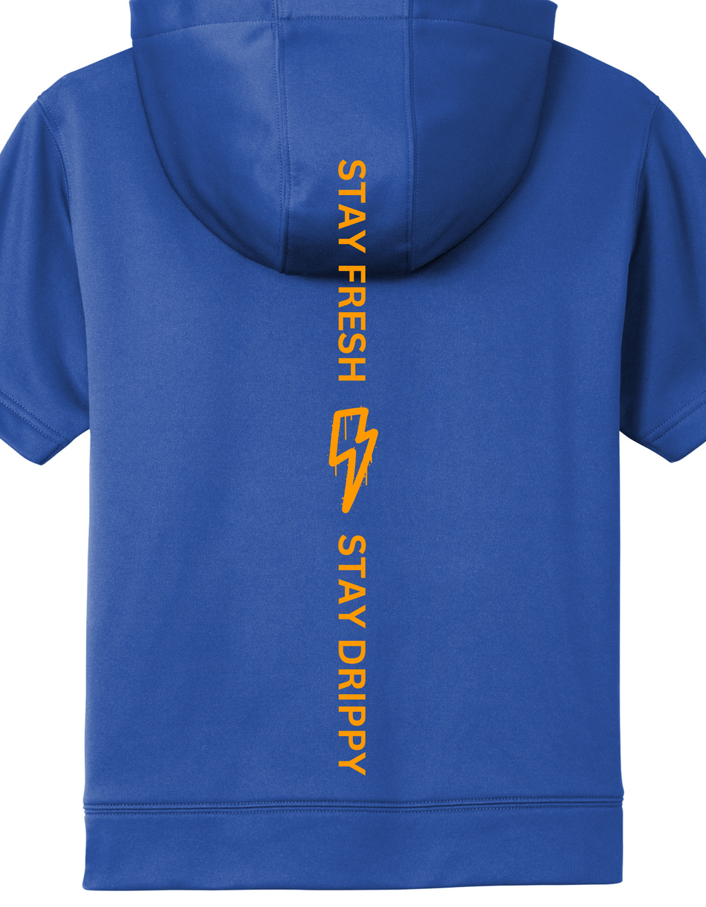 Keller Graffiti Short-Sleeve Hooded Sweatshirt