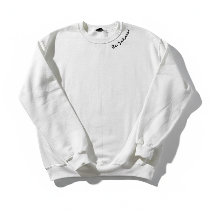Go Indians! Embroidered Sweatshirt