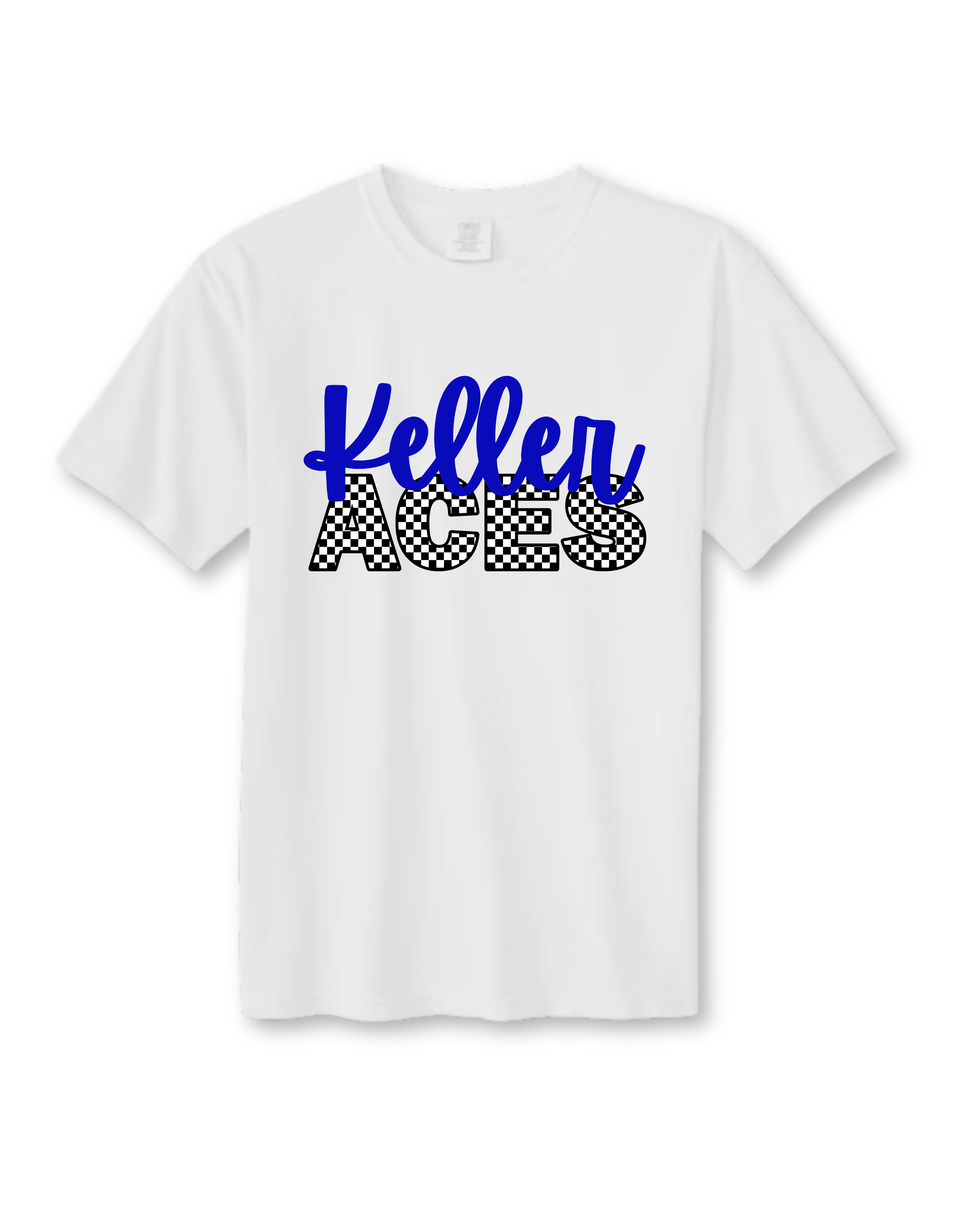 Keller Baseball Checker T-Shirt