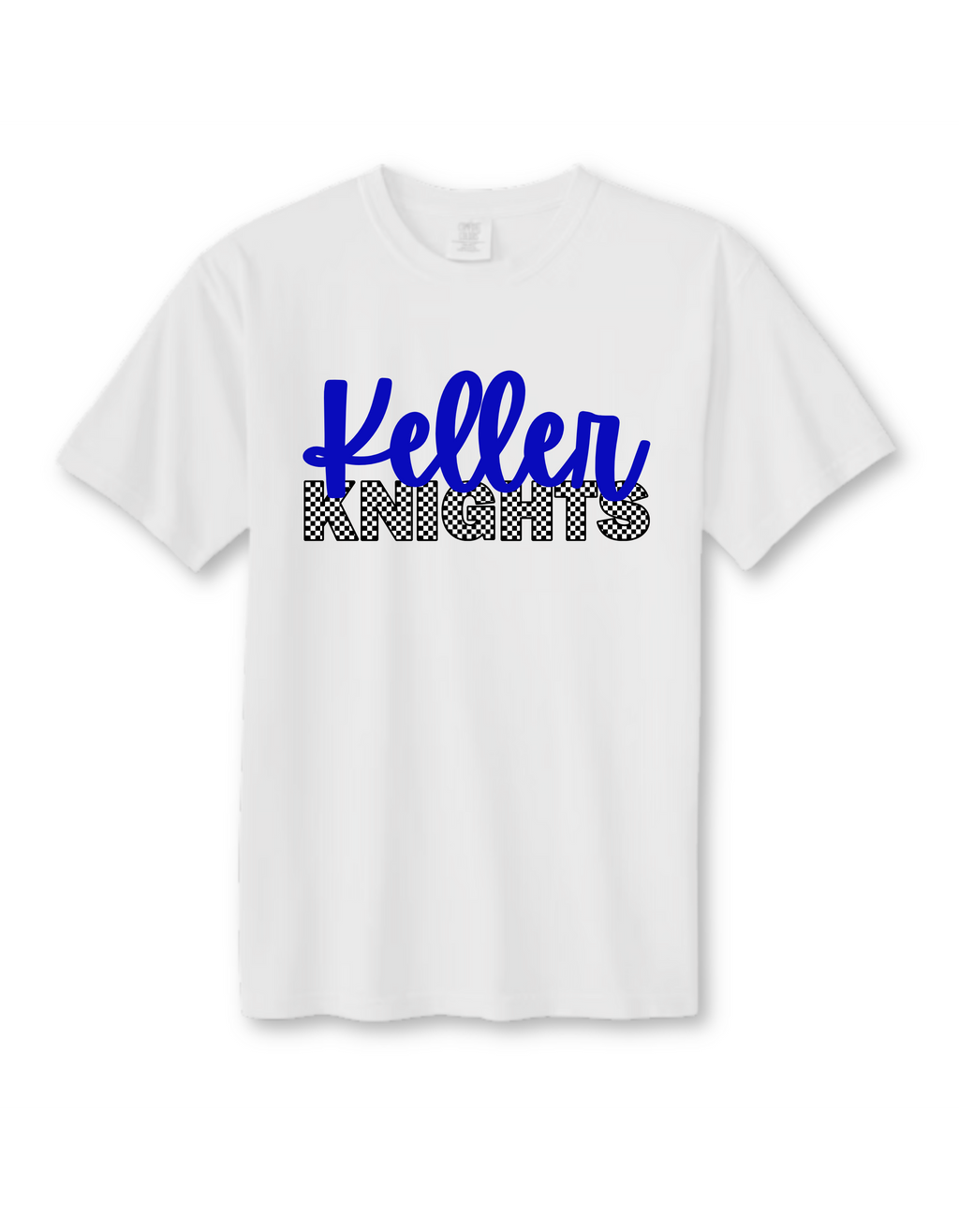 Keller Baseball Checker T-Shirt