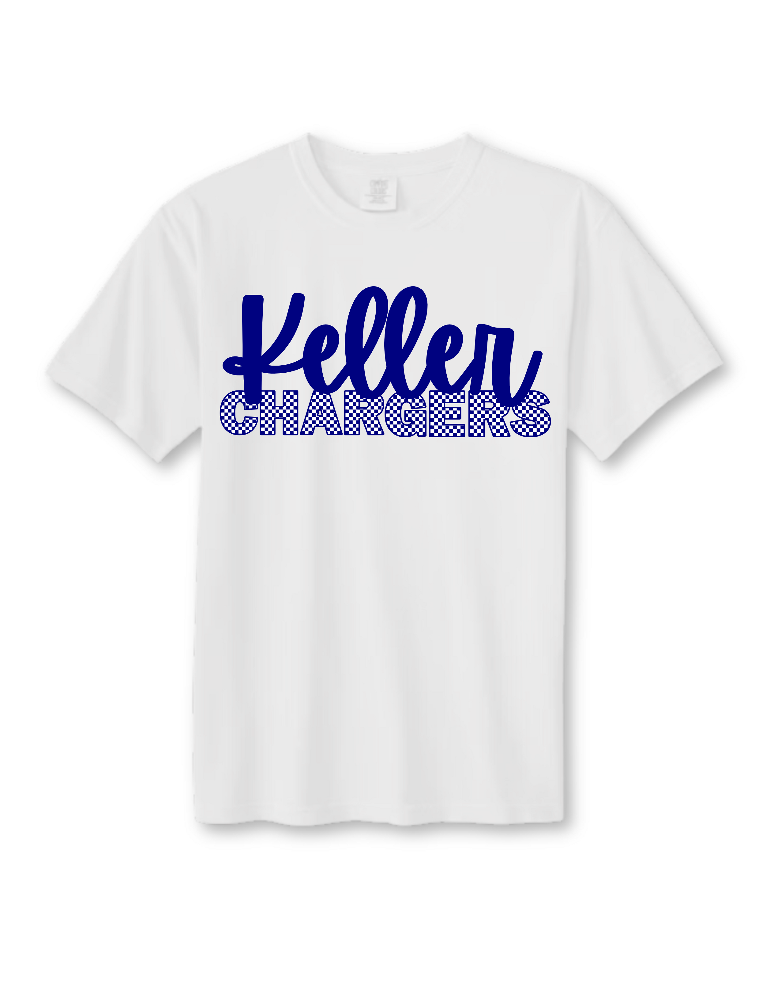 Keller Baseball Checker T-Shirt