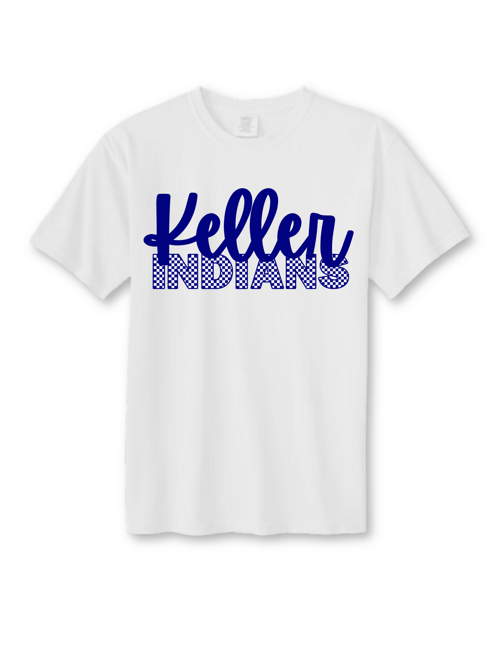 Keller Baseball Checker T-Shirt