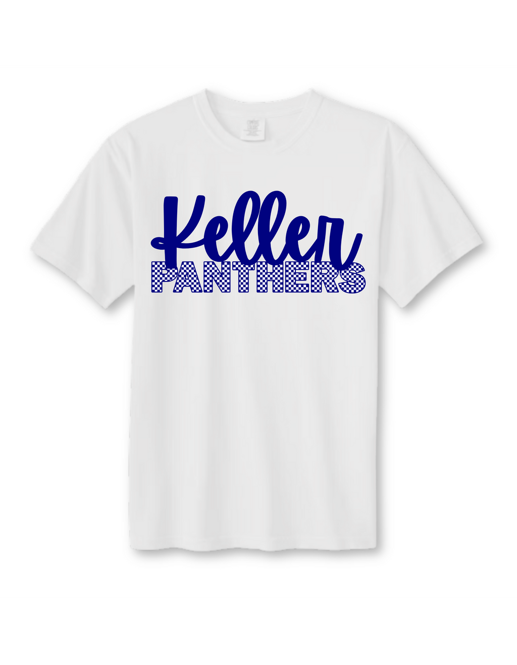 Keller Baseball Checker T-Shirt